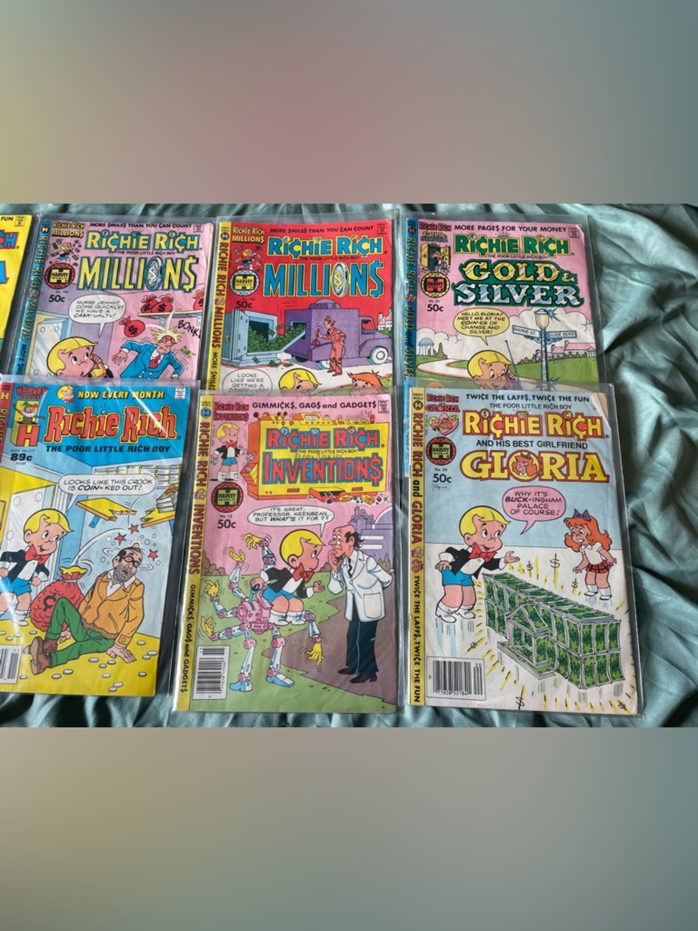 VINTAGE | Bundle of 10 Richie Rich Conics - Picture 6 of 6